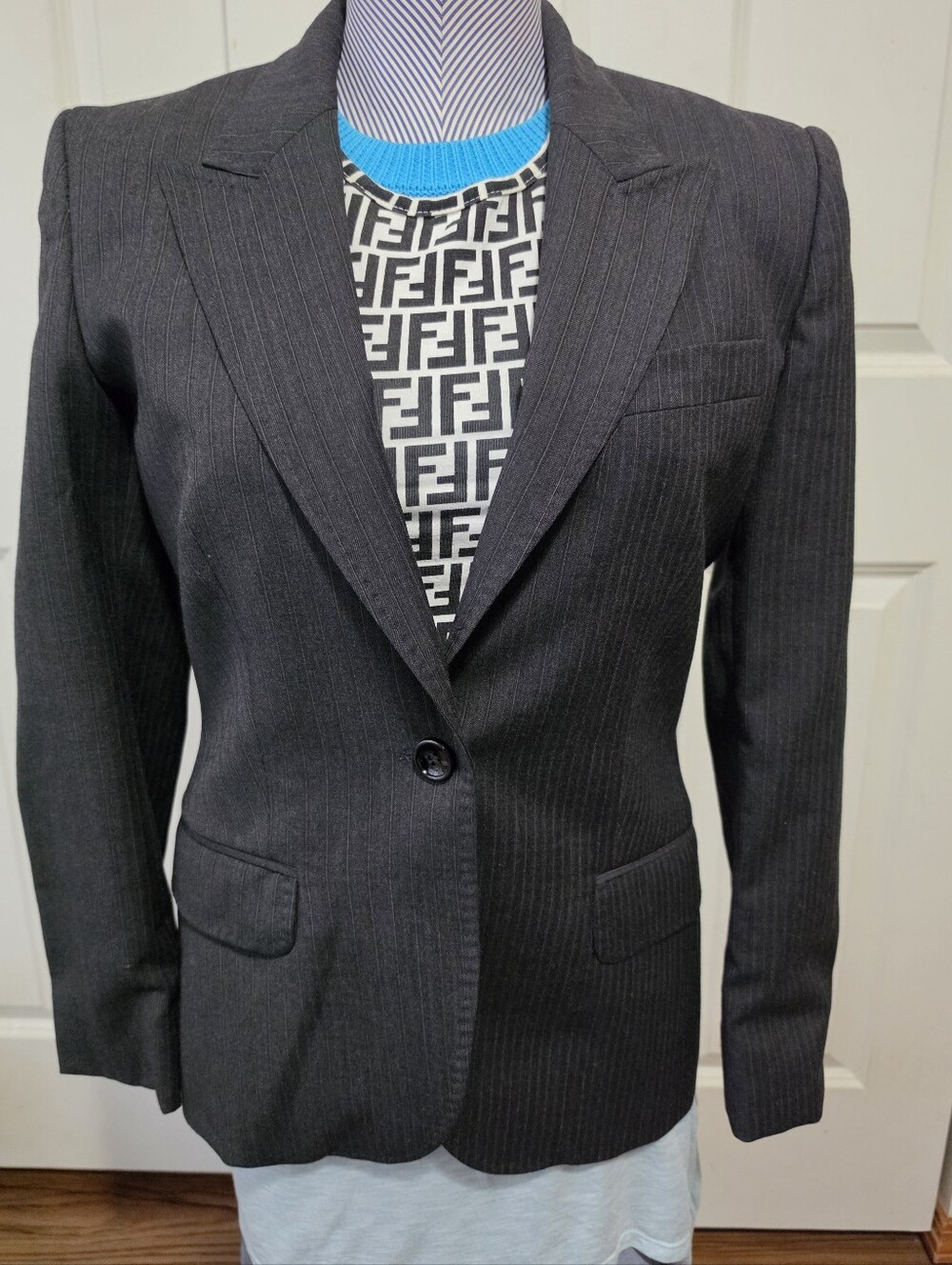 Dolce & Gabbana Women's Green Lined Blazer-pre Owned